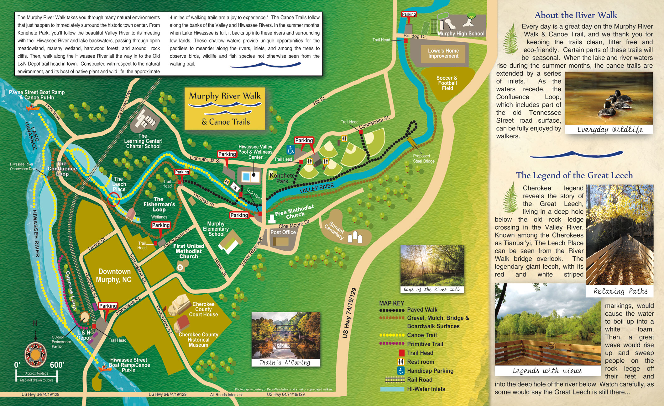 Heritage Partners Murphy River Walk Map